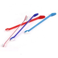 Double Head Dog/Cat Toothbrush Convenient Toothbrush to Clean Pet Teeth